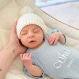 COKO knit ROMPER BLUE