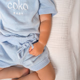 COKO knit SET BLUE