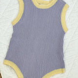 Summer Days Romper - Purple Lemon