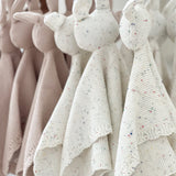 Heirloom Bunny Comforters - MILK