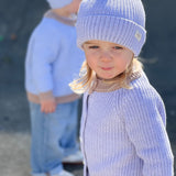 Wonderland- CARDIGAN (PURPLE/BROWN)