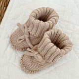 Heirloom Booties - Oat
