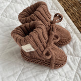 Booties - Chocolate Brown