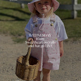 Sweetheart Overalls & Hat SET
