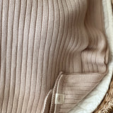 Ribbed Blanket/ Wrap - Oat
