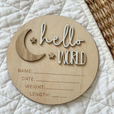 Announcement Plaque