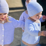 Wonderland- CARDIGAN (BLUE/BOWN)