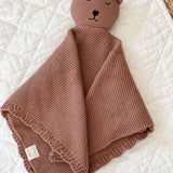 Heirloom Comforter - Chocolate Brown Bear