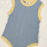 Summer Days Romper - Blue Lemon