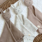 Heirloom Bunny Comforters - MOCHA
